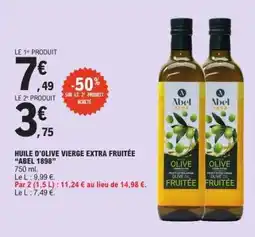 E.Leclerc HUILE D'OLIVE VIERGE EXTRA FRUITÉE “ABEL 1898” offre