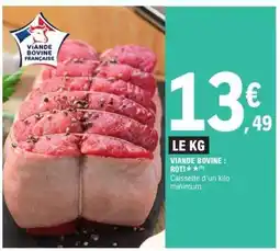 E.Leclerc Viande Bovine : Rôti offre