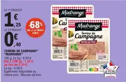 E.Leclerc Terrine De Campagne Madrange offre