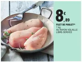 E.Leclerc FILET DE POULET offre