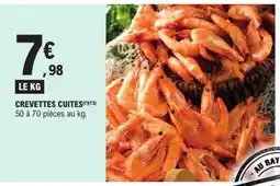 E.Leclerc CREVETTES CUITES offre