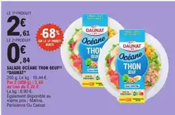 E.Leclerc SALADE OCÉANE THON OEUF “DAUNAT” offre