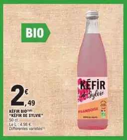 E.Leclerc KÉFIR BIO KEFIR DE SYLVIE offre