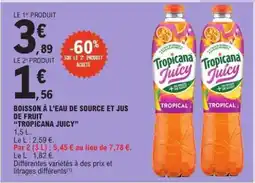 E.Leclerc TROPICANA Juicy offre