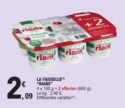 E.Leclerc La Faisselle Rians offre
