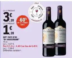 E.Leclerc IGP PAYS D'OC BY HAUSSMANN offre