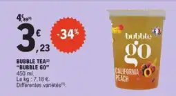 E.Leclerc BUBBLE TEA “BUBBLE GO” offre
