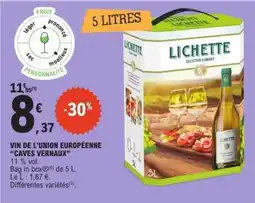 E.Leclerc LICHETTE COLLECTION HARMONIE offre