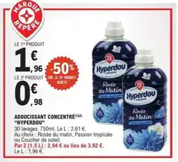 E.Leclerc Adoucissant Concentré 'Hyperdou' offre