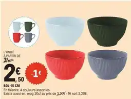 E.Leclerc Bol 15 cm offre