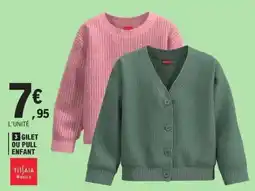 E.Leclerc Gilet ou Pull Enfant offre