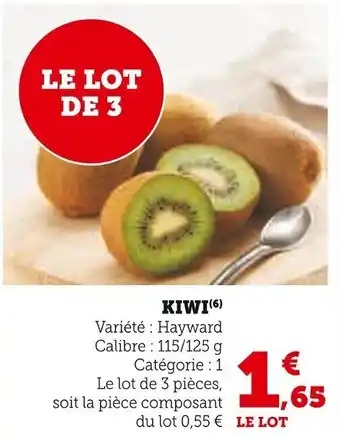 Super U Kiwi offre