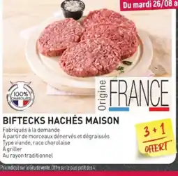 Grand Frais Biftecks hachés maison offre