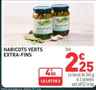 Grand Frais Haricots verts extra-fins offre