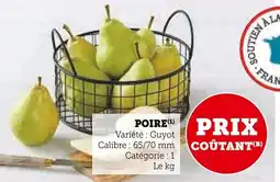 Super U Poire offre