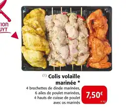 Colruyt Colis volaille marinée offre