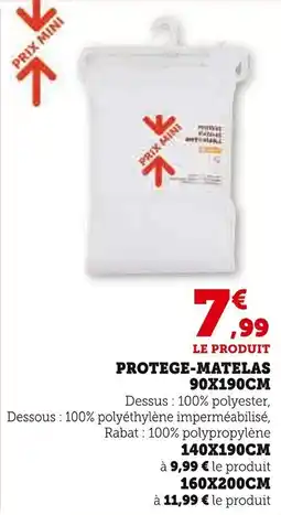 Super U Protege-matelas offre