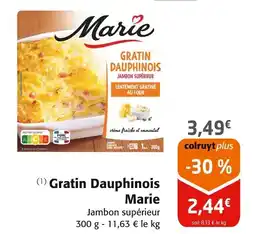 Colruyt MARIE Gratin Dauphinois offre