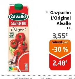 Colruyt ALVALLE Gazpacho L'Original offre