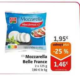 Colruyt BELLE FRANCE Mozzarella offre