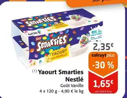 Colruyt Yaourt Smarties Nestlé offre