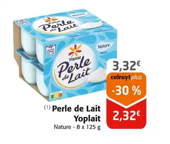 Colruyt YOPLAIT Perle de Lait offre