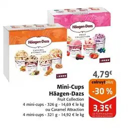 Colruyt HAAGEN-DAZS Mini-Cups offre