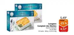 Colruyt Lasagnes Comptoir des Marées offre