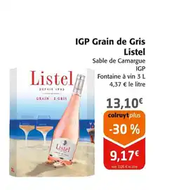 Colruyt LISTEL IGP Grain de Gris offre