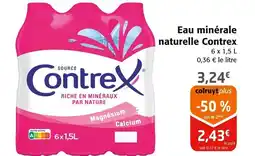 Colruyt CONTREX Eau minérale naturelle offre