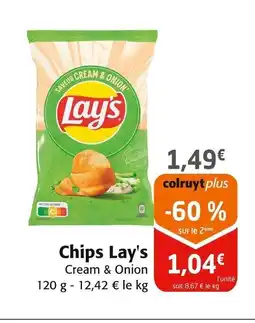 Colruyt LAY'S Chips offre