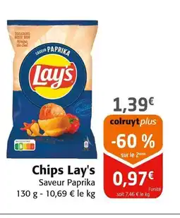 Colruyt LAY'S Chips offre