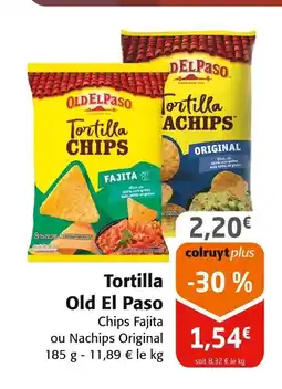 Colruyt OLD EL PASO Tortilla offre