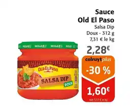 Colruyt OLD EL PASO Sauce offre