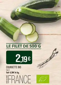 Match Courgette Bio offre