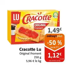 Colruyt LU Cracotte offre