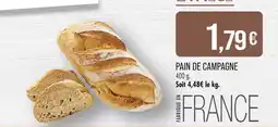 Match Pain de campagne offre