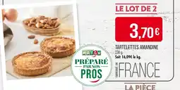 Match Tartelettes amandine offre