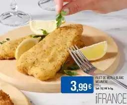 Match Filet de merlu blanc meunière offre