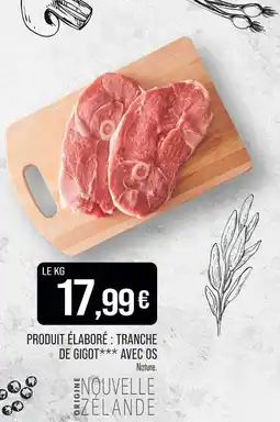 Match Tranche de gigot avec os offre