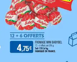 Match Babybel Fromage Mini offre