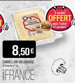 Match Cannelloni Bolognaise au Boeuf offre