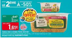 Match PIERRE MARTINET Taboulé aux 5 légumes offre