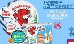 Match LA VACHE QUI RIT 2 ACHETÉS = LE 3ÈME OFFERT SUR LA GAMME LA VACHE QUI RIT offre