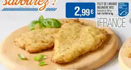 Match Filet de limande meunière offre