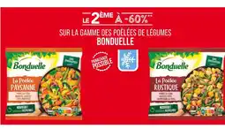 Match Le 2ème à -60% sur la gamme des poêlées de légumes Bonduelle offre