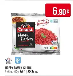 Match Charal Happy Family offre