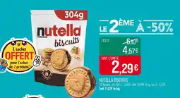 Match NUTELLA Biscuits offre