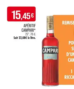 Match CAMPARI Apéritif offre