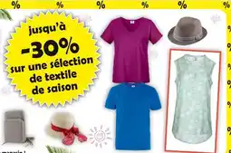 Norma jusqu'à -30% sur une sélection de textile de saison offre